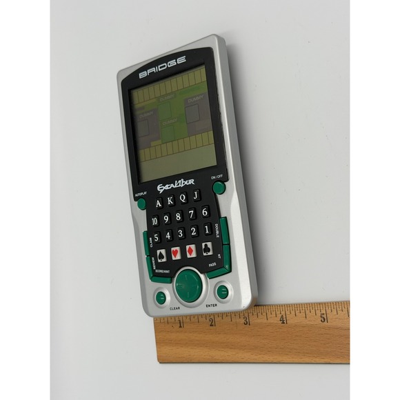 Excalibur Electronics LCD Bridge Handheld Electronic Tested/works - Picture 4 of 4